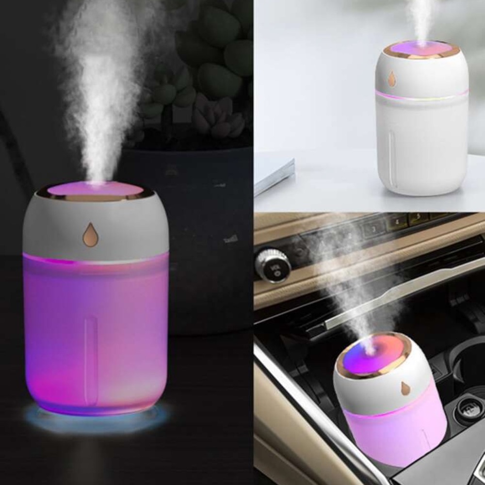 New Water Drop Colourful Light Pore Minimalist Silent Facial USB Humidifer - Picture 7 of 17